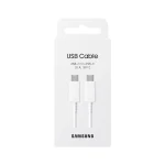 Samsung USB 2.0 Cable USB-C male - USB-C 100W Λευκό 1.8m EP-DX510JWEGEU Bulk - Image 4