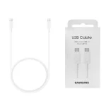 Samsung USB 2.0 Cable USB-C male - USB-C 100W Λευκό 1.8m EP-DX510JWEGEU Bulk - Image 7