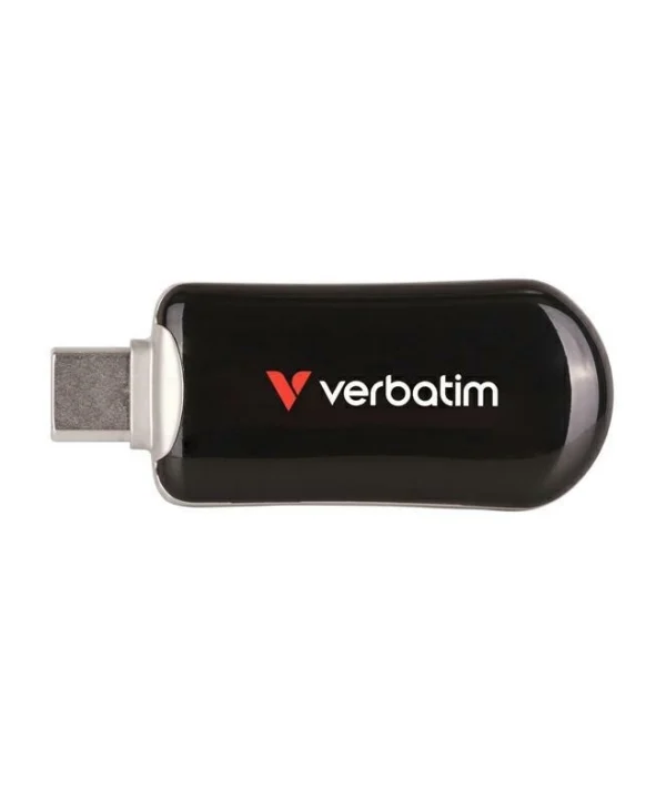 Verbatim 128GB USB 3.2 Stick με σύνδεση USB-C Μαύρο 30225