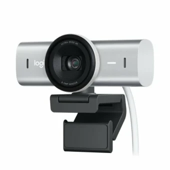 Logitech MX Brio Web Camera 4K 60FPS με Autofocus Ασημί 960-001554