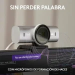 Logitech MX Brio Web Camera 4K 60FPS με Autofocus Ασημί 960-001554 - Image 4