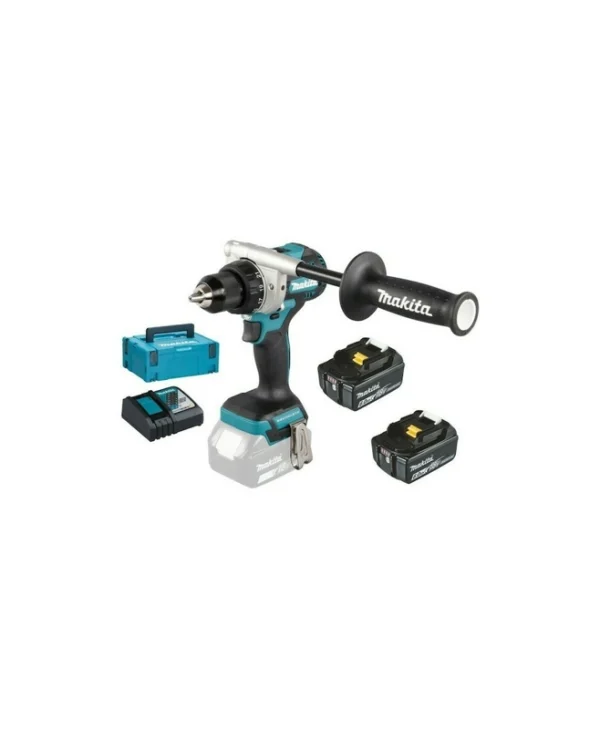 Makita Δραπανοκατσάβιδο Μπαταρίας 18V 2x5Ah DDF486RTJ