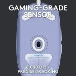 Logitech G203 LightSync RGB Gaming Ποντίκι 8000 DPI Μωβ 910-005853 - Image 7