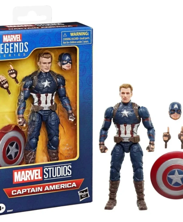 Φιγούρα Δράσης Captain America Marvel Legends Captain America 15εκ. G0607