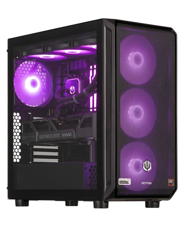 Actina KOMACNGIP0244 Gaming Desktop PC (Ryzen 7-9800X3D/32GB DDR5/2TB SSD/GeForce RTX 5070 Ti/No OS)