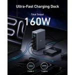 Anker USB-C Docking Station με HDMI 4K PD Ethernet και σύνδεση 2 Οθονών Μαύρο (A83B63A1) - Image 3