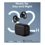Soundcore by Anker Aeroclip Open Ear Bluetooth Handsfree Ακουστικά με Αντοχή στον Ιδρώτα και Θήκη Φόρτισης Midnight A3388G11 - Image 4