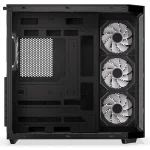 Krux Empero Gaming Midi Tower Κουτί Υπολογιστή με Πλαϊνό Παράθυρο και ARGB Φωτισμό Μαύρο KRXD010 - Image 2