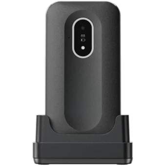 Doro Leva L20 Single SIM Κινητό με Κουμπιά Black White 380580