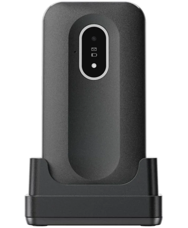 Doro Leva L20 Single SIM Κινητό με Κουμπιά Black White 380580