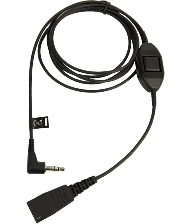 Jabra Καλώδιο Quick Disconnect (QD) to 3.5 mm 0,5m (8735-019)
