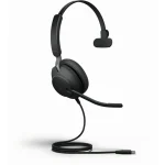 Jabra EVOLVE2 40 SE VOIP Headset USB-C UC (24189-889-899) - Image 3