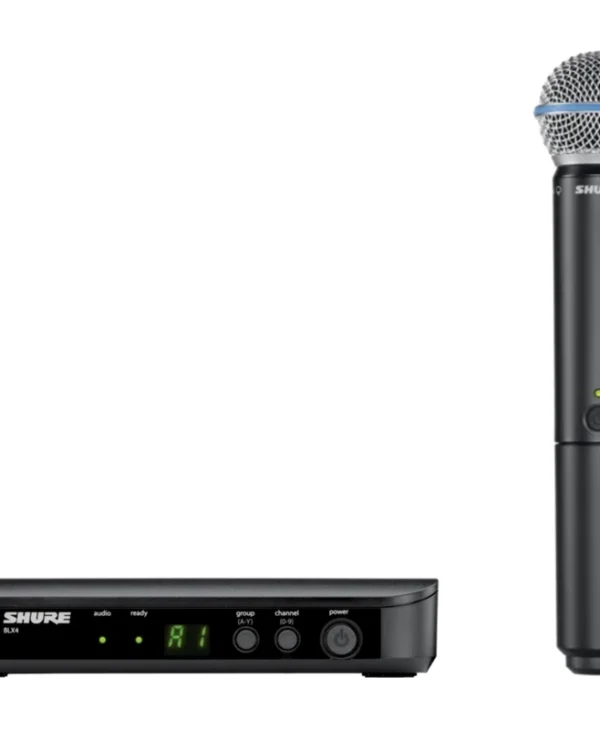 Shure BLX24/BETA58 Σετ Ασύρματο Δυναμικό Μικρόφωνο Χειρός για Φωνητικά 010-04-762