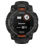 Garmin Instinct 3 Solar Aluminium 45mm Αδιάβροχο Smartwatch με Παλμογράφο (Black with Black Band) 010-02934-00 - Image 5