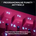Logitech Pro X TKL Rapid Gaming Πληκτρολόγιο Tenkeyless με GX Red διακόπτες και RGB φωτισμό (Αγγλικό US) Magenta 920-013253 - Image 8
