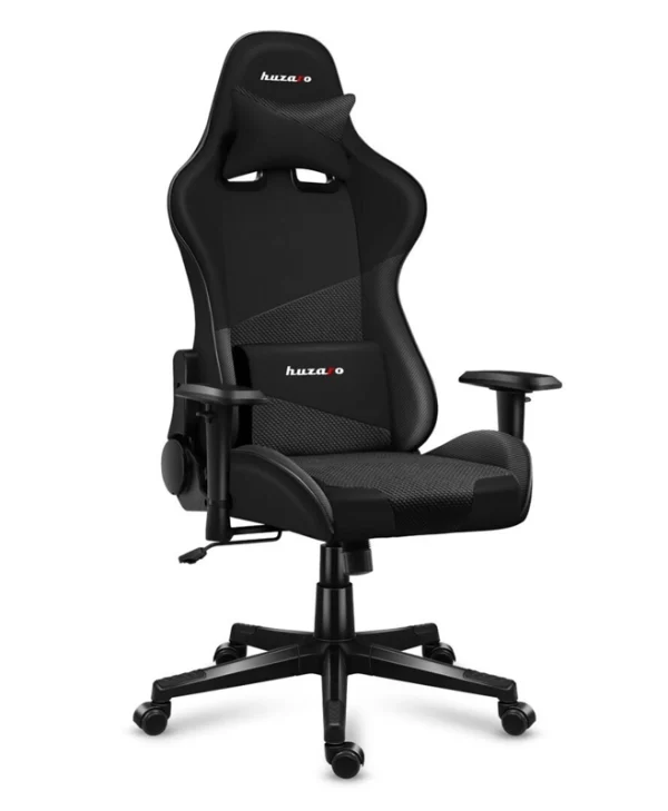 Huzaro Force 6.2 Καρέκλα Gaming Δερματίνης με Ρυθμιζόμενα Μπράτσα Μαύρη Hz-Force 6.2 Carbon