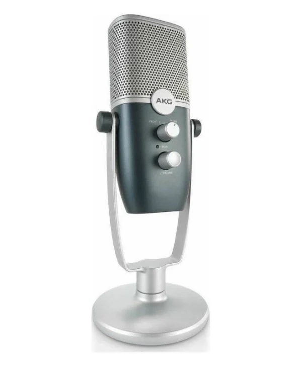 AKG Ara Πυκνωτικό Μικρόφωνο Επιτραπέζιο για Φωνητικά σε Ασημί Χρώμα AKG ARA -