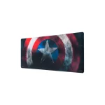 Grupo Erik Captain America Shield Gaming Mouse Pad XXL 800mm Μαύρο 62211 - Image 2