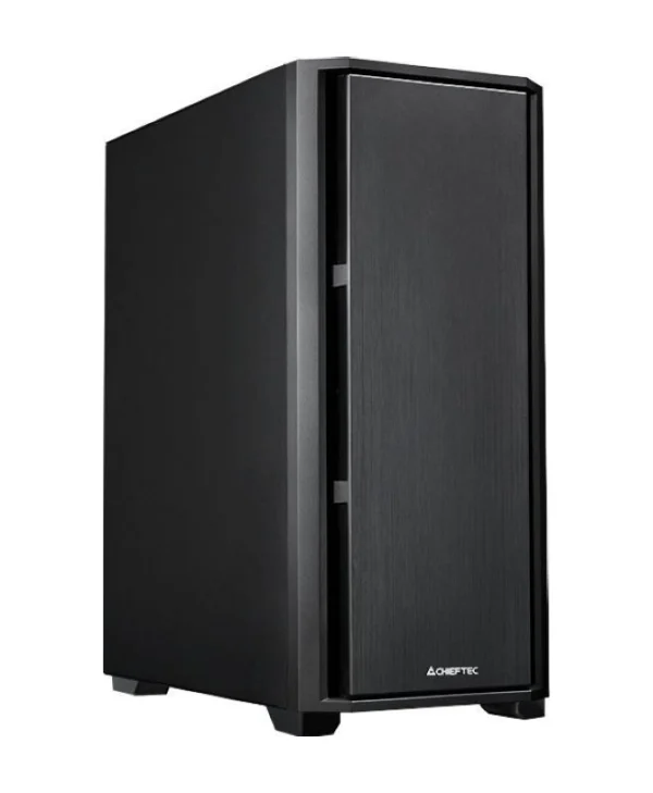 Chieftec Pro Midi Q Midi Tower Κουτί Υπολογιστή Μαύρο AS-02B-OP