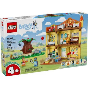 LEGO Τουβλάκια Bluey's Family House για 4+ ετών Ετών 382τμχ 11203