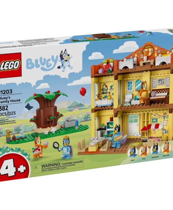 LEGO Τουβλάκια Bluey's Family House για 4+ ετών Ετών 382τμχ 11203