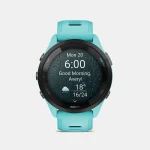 Garmin Forerunner 265 46mm Αδιάβροχο Smartwatch με Παλμογράφο (Aqua/Black) 010-02810-12 - Image 3