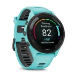 Garmin Forerunner 265 46mm Αδιάβροχο Smartwatch με Παλμογράφο (Aqua/Black) 010-02810-12 - Image 7