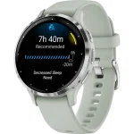 Garmin Venu 3S Stainless Steel 41mm Αδιάβροχο Smartwatch με Παλμογράφο (Silver Stainless Steel Bezel with Sage Gray Case and Silicone Band) 010-02785-01 - Image 2