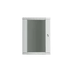 Lanberg Επιτοίχια Καμπίνα Rack 18U 60x60cm Γκρι WF01-6618-10S - Image 2