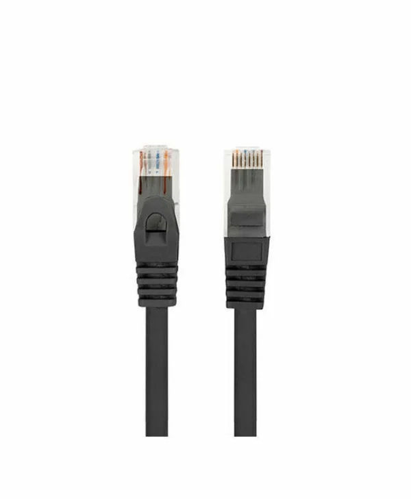 Lanberg U/UTP Cat.6 Καλώδιο Δικτύου Ethernet 10m Μαύρο 1τμχ PCU6-10CU-1000-BK
