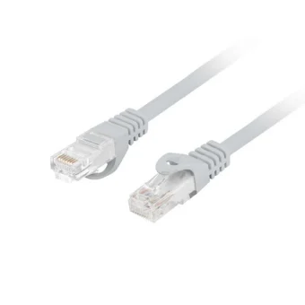 Lanberg U/UTP Cat.6 Καλώδιο Δικτύου Ethernet 0.5m Γκρι 1τμχ PCU6-10CU-0050-S