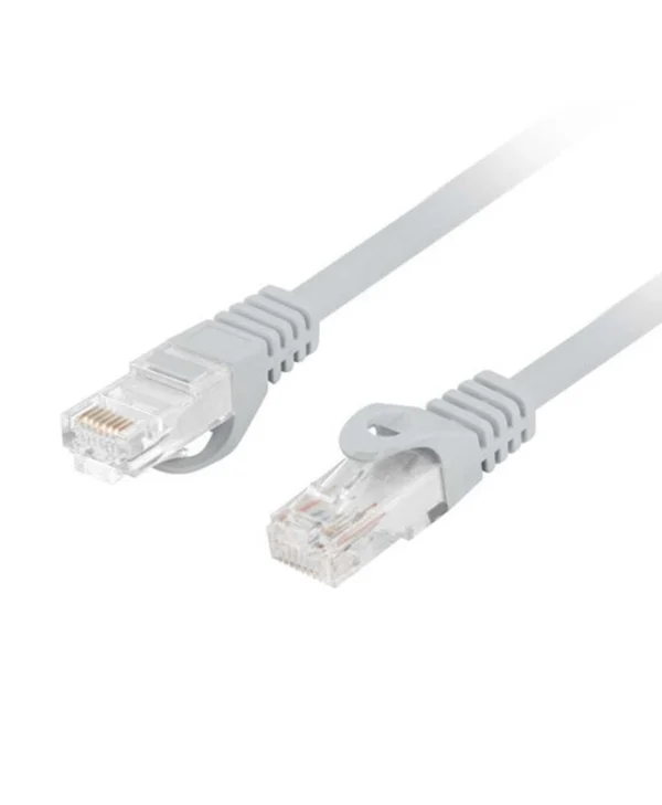 Lanberg U/UTP Cat.6 Καλώδιο Δικτύου Ethernet 0.5m Γκρι 1τμχ PCU6-10CU-0050-S