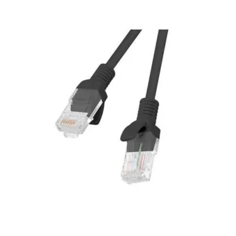 Lanberg U/UTP Cat.5e Καλώδιο Δικτύου Ethernet 1.5m Μαύρο 1τμχ PCU5-10CC-0150-BK