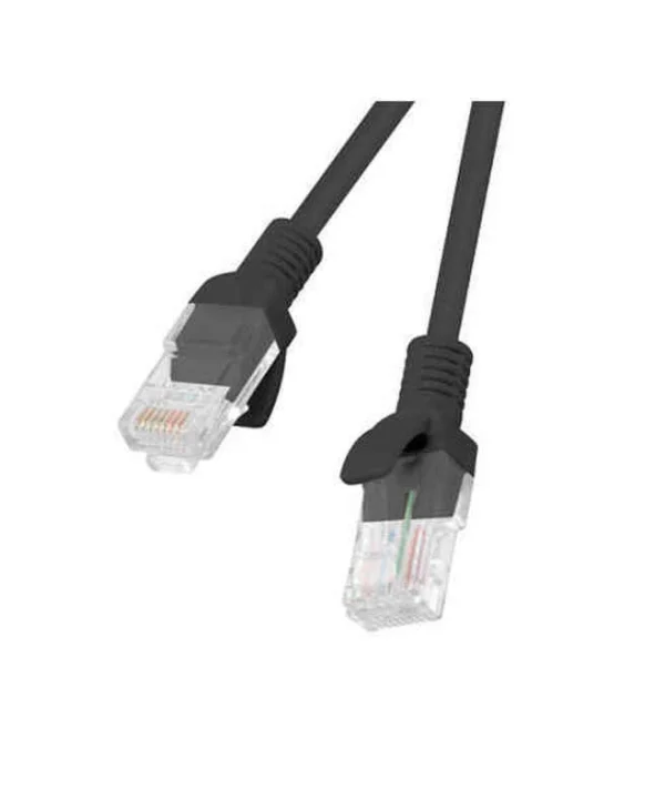 Lanberg U/UTP Cat.5e Καλώδιο Δικτύου Ethernet 1.5m Μαύρο 1τμχ PCU5-10CC-0150-BK