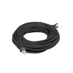 Lanberg U/UTP Cat.5e Καλώδιο Δικτύου Ethernet 1.5m Μαύρο 1τμχ PCU5-10CC-0150-BK - Image 2