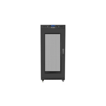 Lanberg Επιδαπέδια Καμπίνα Rack 15U Μαύρο FF01-8015-23BL
