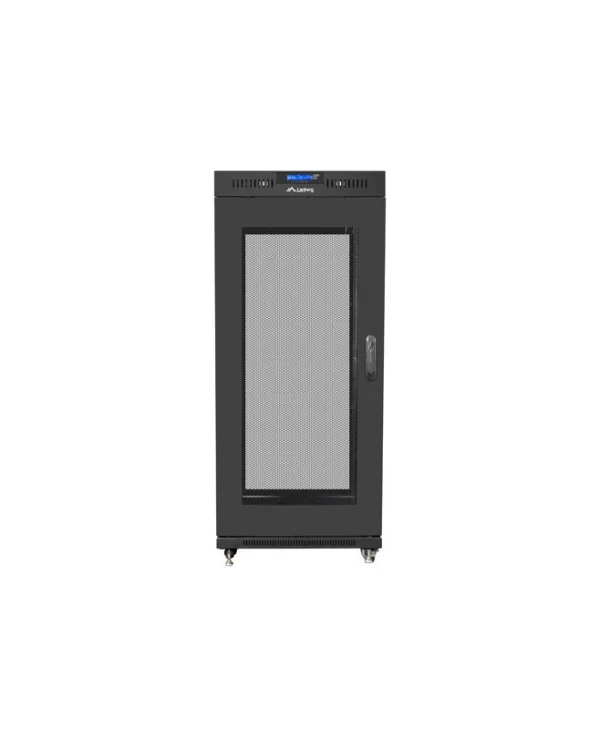 Lanberg Επιδαπέδια Καμπίνα Rack 15U Μαύρο FF01-8015-23BL