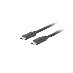Lanberg USB 3.2 Cable USB-C male - USB-C 100W Μαύρο 1.8m (CA-CMCM-32CU-0018-BK) - Image 2