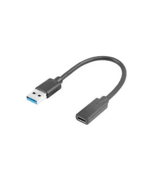 Lanberg Μετατροπέας USB-A male σε USB-C female 1τμχ AD-UC-UA-03