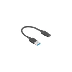 Lanberg Μετατροπέας USB-A male σε USB-C female 1τμχ AD-UC-UA-03 - Image 2
