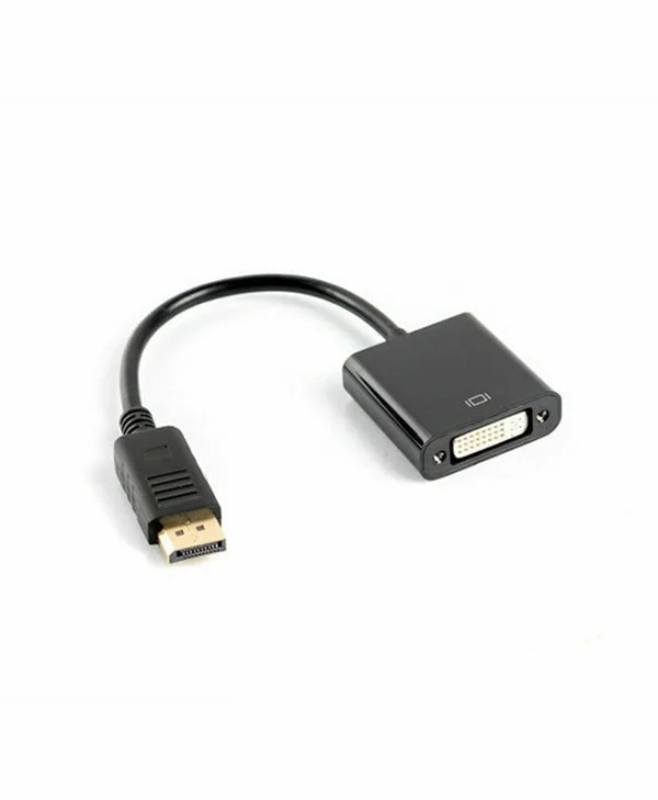 Lanberg Μετατροπέας DisplayPort male σε DVI-D female 1τμχ AD-0007-BK