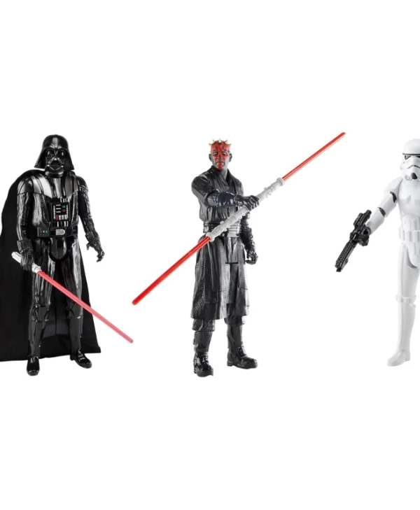 Φιγούρα Δράσης Clash Of The Dark Side - Darth Vader / Stormtrooper / Dart Maul Star Wars Darth Vader 10εκ. G0312