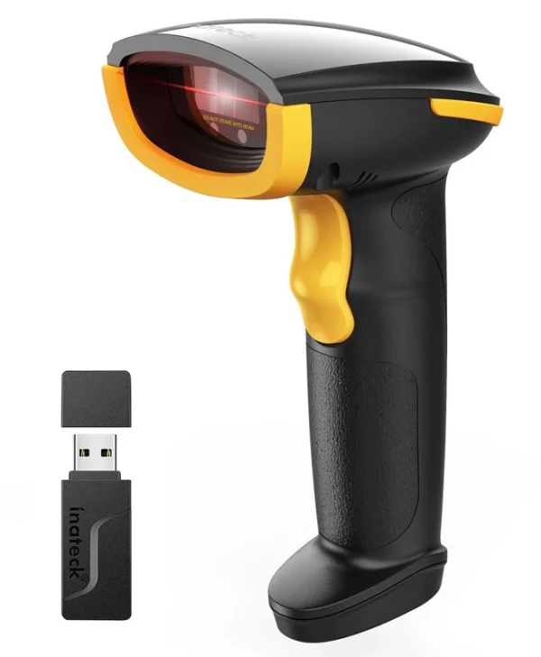 Inateck Scanner Χειρός Ασύρματο με Δυνατότητα Ανάγνωσης 1D Barcodes BCST-21_BLACK