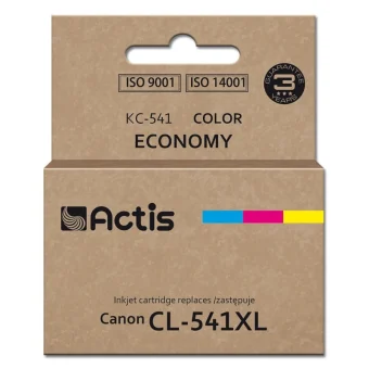 Actis Συμβατό Μελάνι Εκτυπωτή InkJet Canon CL-541XL 18ml Κίτρινο 1τμχ KC-541