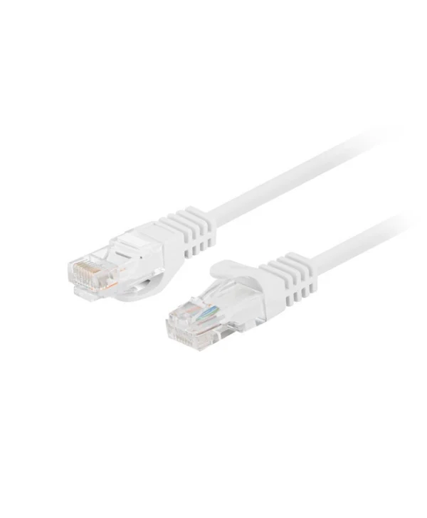 Lanberg U/UTP Cat.5e Καλώδιο Δικτύου Ethernet 3m Λευκό 1τμχ PCU5-20CC-0300-W