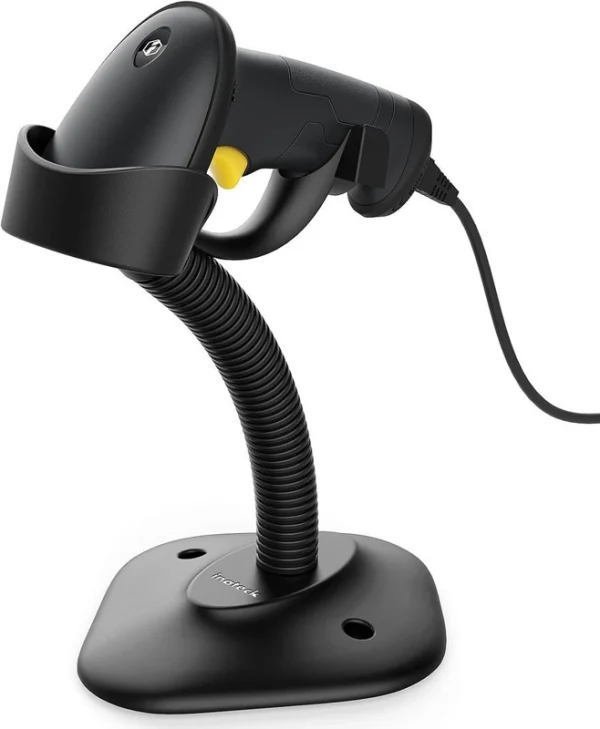 Inateck Scanner Χειρός Ενσύρματο με Δυνατότητα Ανάγνωσης 1D Barcodes BCST-33_BLACK
