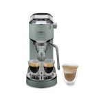 De'Longhi Dedica Duo Μηχανή Espresso 1450W Πίεσης 15bar Πράσινη 0132106345
