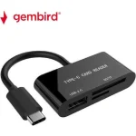 Gembird Card Reader USB 3.1 Type-C για SD UHB-CR3-02