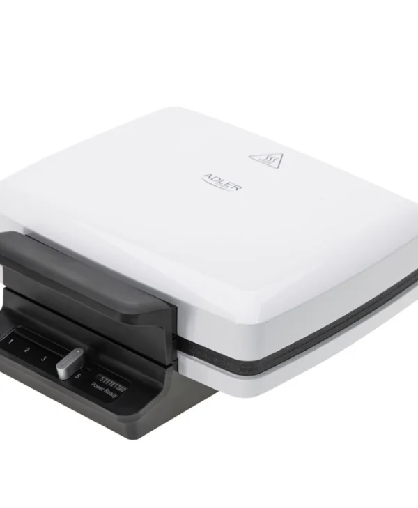 Adler Τοστιέρα για 2 Τοστ 1200W Λευκή AD 3085