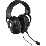 Logitech G Pro X & Premium Headset Stand Over Ear Gaming Headset με σύνδεση USB / 3.5mm 991-000358 - Image 4